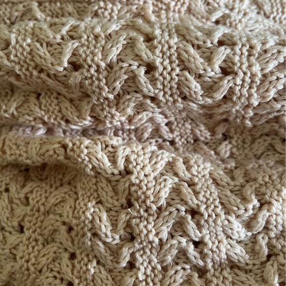 Anthropologie AFRM fringe Cocoon Sweater Xs/s - Picture 8 of 10